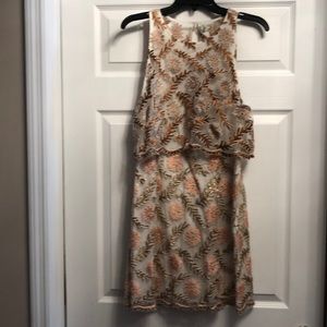 Free People sparkle floral dress